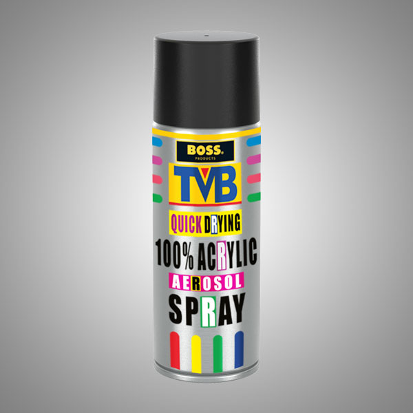 Boss TVB Spray Paint, A 100% acrylic resin-based paint