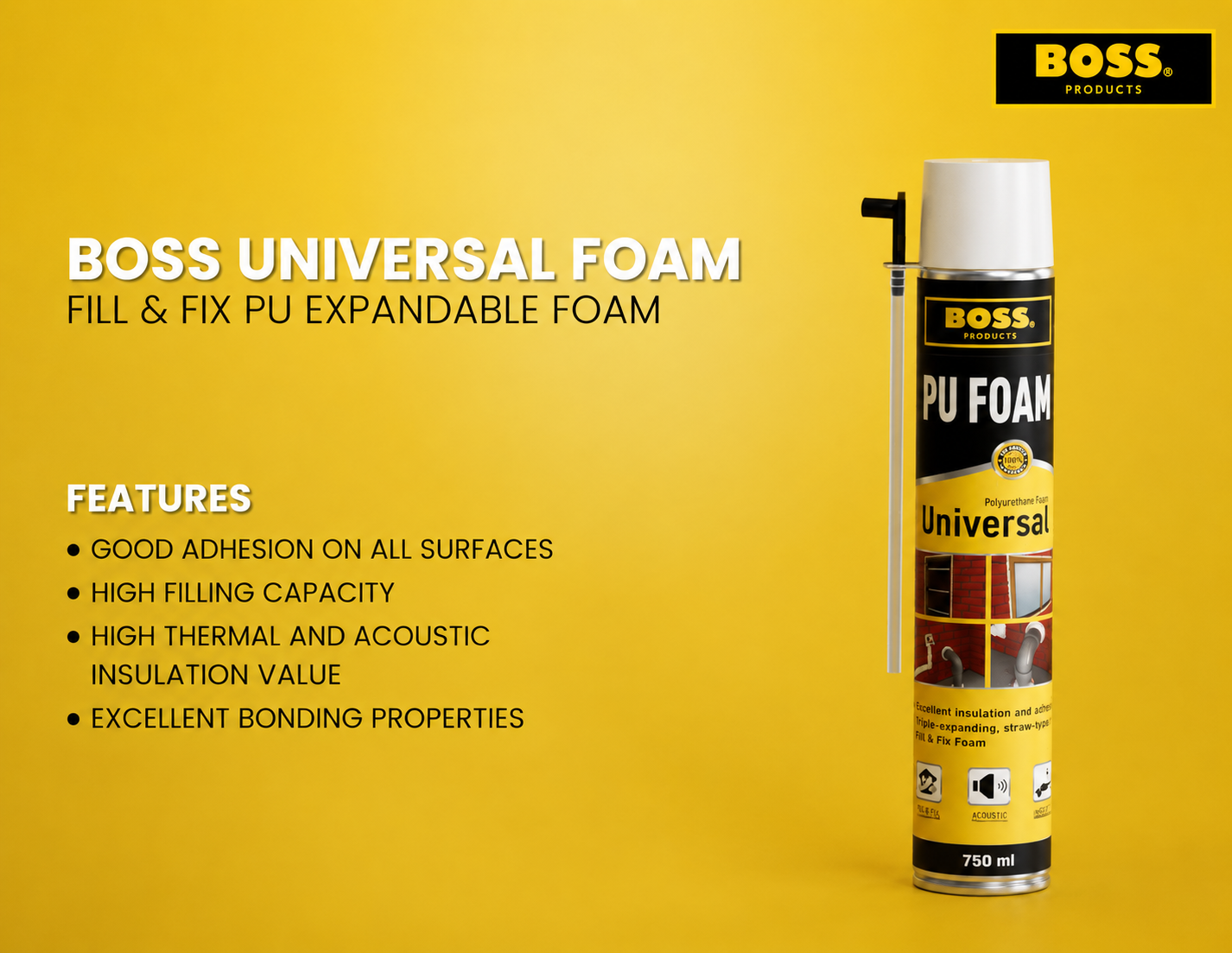 Boss Universal PU Foam