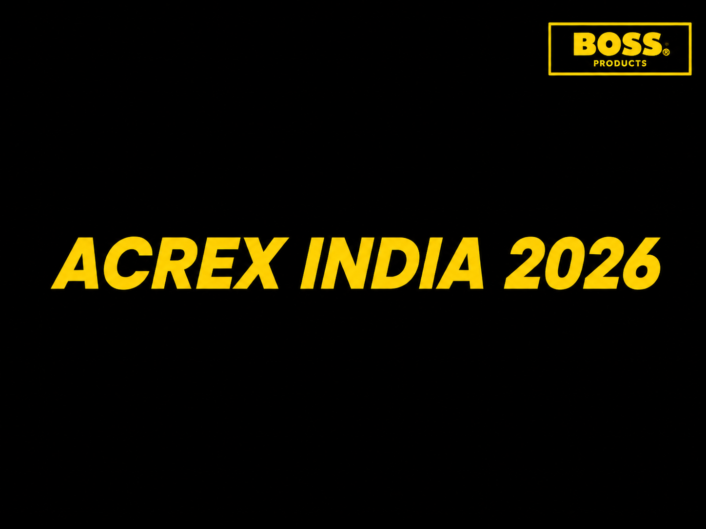 Acrex India 2026